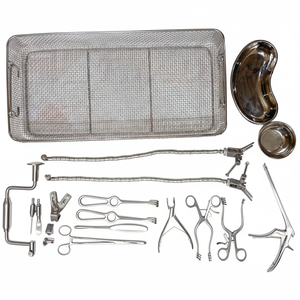 Plateau d'instruments crâniens pour la neurochirurgie générale, instruments chirurgicaux A+ Neuf - Product Image 1