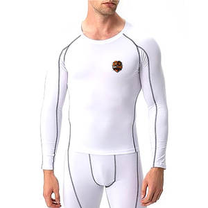 Camisetas de Compresión para Hombre con Logotipo Personalizado, Camisetas de Compresión de Manga Larga de Secado Rápido - Product Image 3