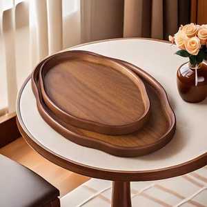 Plateau de service en bois très demandé pour hôtels et restaurants, plateau de rangement à prix abordables, disponible en gros - Product Image 6
