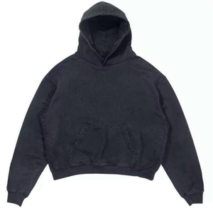 Sweat à capuche pour homme, coupe classique, en molleton épais de qualité supérieure, 85% coton, 15% polyester, avec logo personnalisé imprimé et brodé, idéal pour l'hiver - Product Image 6