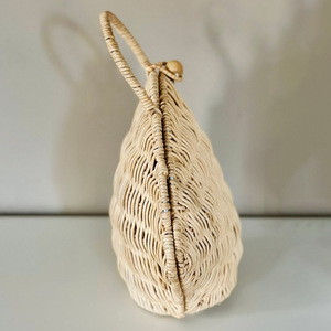Cestas de juguete de ratán con forma de concha al por mayor, cestas para niños pequeños de fibra natural al precio más bajo - Product Image 2