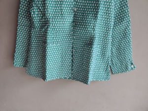 Floral Print Mandarin Collar Cotton Blouse Full Sleeve Casual Button Front Vintage Winter Women's <b>Top</b> Quick Dry Soft Gift for - Product Image 5