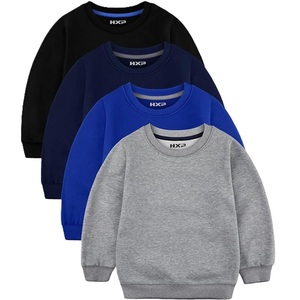เสื้อสเวตเชิ้ตคอกลมทรงทันสมัยและพอดีตัว สีพื้น สำหรับผู้ชาย ทรงปกติ ผ้าถัก ส่งออกจากบังกลาเทศ - Product Image 5