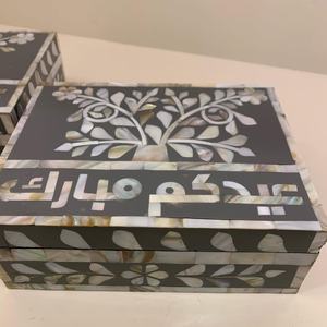 Handmade Mother of Pearl Decorative Storage Boxes for Chocolate <b>Gift</b> <b>Box</b> for <b>Ramadan</b> Eid Holiday from Vietnam - Product Image 2