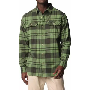 New Stitched <b>Men</b> Casual <b>Flannel</b> <b>Shirt</b> Turn-down Collar Custom Made Anti-Wrinkle Breathable Eco-Friendly CottonWool Woven High - Product Image 1