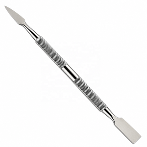 Empujador de Cutículas Doble de Acero Inoxidable MJW, Raspador de Uñas con Mango Antideslizante, Herramientas de Manicura y Pedicura para Salón, OEM - Product Image 1