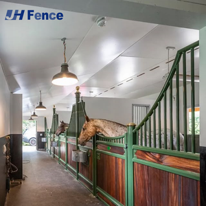 Écuries pour chevaux avec maison intégrée, portes d'écurie à <span class=keywords><strong>vendre</strong></span> / porte avant mobile, matériaux personnalisables - Product Image 5