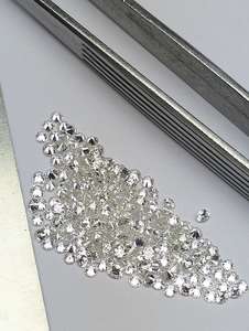 Diamants naturels ronds, taille exclusive VS SI Clarity EF, de 1,30 mm à 1,70 mm, pour bijoux, toutes tailles personnalisées disponibles. - Product Image 4