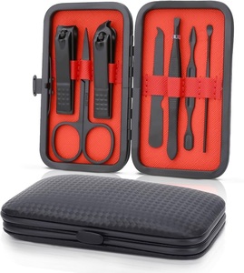 Multi-Functional 7 1 Personal Care Manicure Pedicure Tools Travel <b>Kit</b> 24pcs Stainless Steel <b>Nail</b> Set Luxurious Box Wedding Gifts - Product Image 4