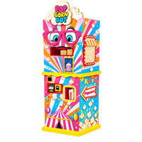 Nouvelle machine distributrice automatique de pop-corn, machine distributrice automatique de pop-corn, machine distributrice chinoise