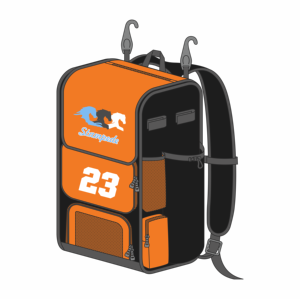 OEM\ODM Custom Logo Printed Team Baseball Equipment <b>Backpack</b> Bag Wholesale 600D Polyester Heavy Duty Baseball Bag For <b>Training</b> - Product Image 2