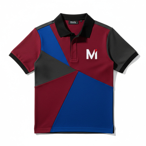 เสื้อโปโลพิมพ์ลายแบบกำหนดเองสำหรับผู้ชาย โลโก้สั่งทำ แห้งเร็ว ผ้าโพลีเอสเตอร์ ชุดกีฬา พิมพ์ลายเต็มตัว เสื้อโปโลชุดทีม - Product Image 1