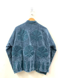 Chaqueta Bomber de Terciopelo de Algodón con Bordado Floral Suzani, Reversible, Estilo Boho Vintage, Talla Única, Precio de Fábrica - Product Image 3