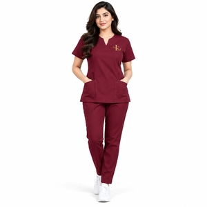 Medical Comfortable Design Suitable For Nursing Hospital Clinic Women <b>Scrub</b> Uniform Premium <b>Work</b> Clothing Soft Breathable - Product Image 4