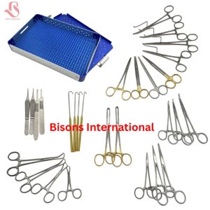 ชุดเครื่องมือผ่าตัดตัดไข่สำหรับสัตว์คุณภาพสูงสำหรับขายส่ง พร้อมกล่องสแตนเลสสตีลนำกลับมาใช้ใหม่ได้ - Product Image 2