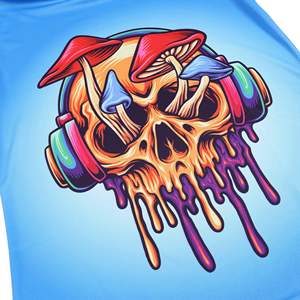 Camisetas con Capucha Sublimadas de Verano, Etiqueta Privada, Envío Rápido, Unisex, 100% Poliéster, Transpirables, de Secado Rápido, Ecológicas y Forradas - Product Image 5