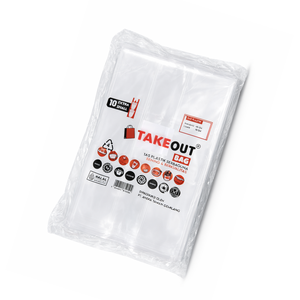 Bolsas de Plástico LDPE para Llevar Comida, Grado Alimenticio, Transparentes, Reutilizables, Extra Pequeñas 10x40cm, Hechas en Indonesia - Product Image 2