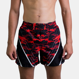 Pantalones Cortos de Muay Thai Ligeros 100% Poliéster con Logotipo Personalizado, Totalmente Personalizables, Ropa Deportiva Masculina de Alta Calidad - Product Image 1