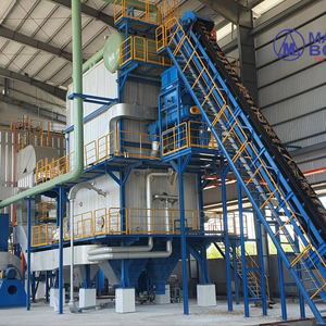 Chaudière à vapeur industrielle à biomasse, à lit fluidisé, à tubes d'eau, à tambour unique, 2-15 TPH pour usine alimentaire et textile - Product Image 2