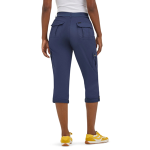 Damen Capri-Hosen Lässige Weiche Damenhosen mit Freier Passform Einfarbige Unterteile Damenbekleidung Hochwertige Modische Kleidung - Product Image 2