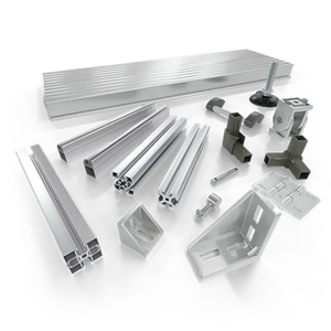 Custom Complete set of Aluminium Extrusion Accessories for Industrial and Construction Systems - Product Image 2