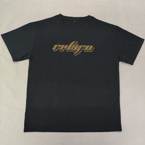 เสื้อยืดพิมพ์ลายแขนสั้นผู้ชาย ผ้าฝ้าย 100% ทรงโอเวอร์ไซส์ สไตล์สตรีทแวร์ สำหรับฤดูร้อน - Product Image 2