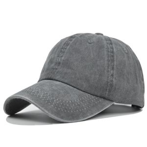 Casquette de baseball personnalisée délavée, haute qualité, respirante, pour homme, en coton, style décontracté, avec logo personnalisé - Product Image 2