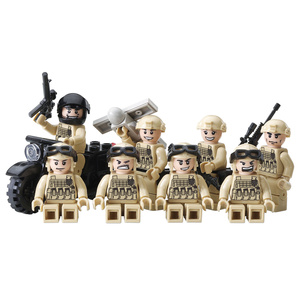 COBRA COMBAT TEAM ROYAL AUSTRALIAN BRIGADE Overseas Transportation Troop Building <b>Blocks</b> ABS <b>Plastic</b> Soldier MTC-608 - Product Image 5