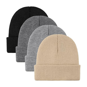 Gorros de Invierno Personalizados, Tejidos, Lisos, en Varios Colores, Ajustables, Cálidos, para Uso Diario, Protección Contra el Frío - Product Image 5