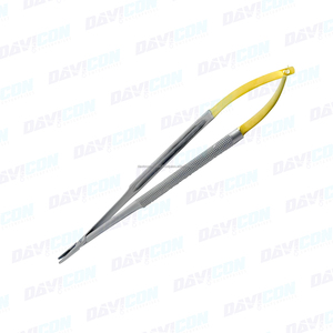 Gold Spring Handle Needle Holder, 5.9inch (15cm), STR Tips W/o Lock - Product Image 5
