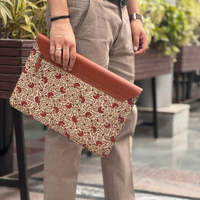 Sarung Laptop Kulit Asli Polos Bermotif, Cover Notebook Custom Logo, Desainer untuk Perjalanan Bisnis