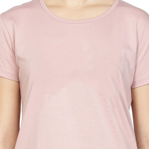 Conjunto de Shorts Deportivos Casuales de Verano para Mujer, Camiseta de 2 Piezas, por Encima de la Rodilla, de Lona Sólida y Transpirable - Product Image 4