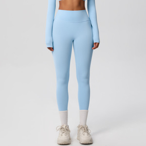 Shorts Deportivos de Cintura Alta, Tejidos, de Color Sólido, con Bolsillos, Elásticos, Transpirables, de Secado Rápido, Cómodos para Usar en Todas las Estaciones - Product Image 6