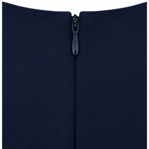 Vestido de Uniforme Escolar Azul Marino para Niñas |   Jumper plisado con camisa de manga larga |   Proveedor de Uniformes Escolares OEM y ODM - Product Image 5