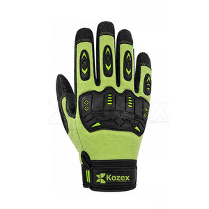 Gants de mécanicien en cuir professionnels pour travaux de garage, entretien d'équipements, légers, écologiques, compatibles écran tactile, doux et confortables - Product Image 2