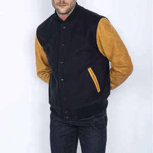 Chaqueta Varsity Personalizable Estilo Urbano, Mangas de Lana, Secado Rápido y Transpirable, Chaqueta Letterman - Product Image 2