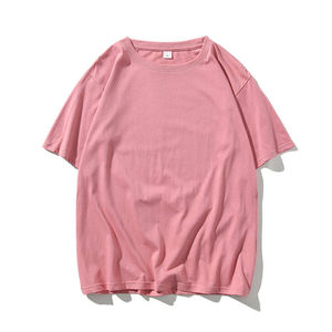 T-shirts vierges 100 % coton de haute qualité pour hommes, coupe oversize, grammage lourd, personnalisables pour impression, prix FOB de gros - Product Image 1