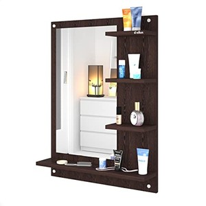 Estante Organizador de Pared con Espejo de Madera de Acacia - Diseño Moradabad al por Mayor - Product Image 2