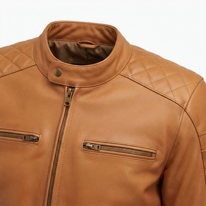 Veste Safari Homme Grande Taille Imperméable pour l'Extérieur, Veste Décontractée Sportive Tricotée à Boutonnage Simple Rembourrée pour l'Automne - Product Image 5