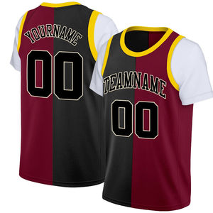 Conjunto de Camiseta y Pantalones Cortos de Baloncesto Sublimados de Malla Reversible Personalizados con Nombre y Número para Uniforme de Práctica de Equipos Juveniles - Product Image 1