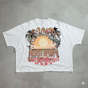 เสื้อยืดราคาส่ง ลูกค้าต้องการมากที่สุด พิมพ์ลายสกรีนโลโก้ตามสั่ง เสื้อยืดโอเวอร์ไซส์ ผ้าฝ้ายพรีเมียม สำหรับทุกเพศ - Product Image 2