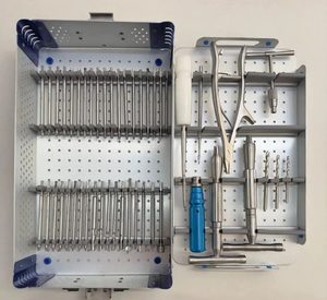 Kit de Herramientas para Extracción de Tornillos y Clavos Fracturados Ortopédicos para Cirugía de Revisión, Juego de Extractores Manuales de Acero Inoxidable de Alta Calidad - Product Image 2