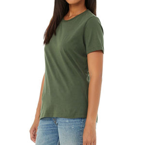 Camisetas de Verano para Mujer con Logotipo Personalizado, Secado Rápido, Algodón de Alta Calidad, Impresión Digital, Transpirables, Manga Corta - Product Image 1