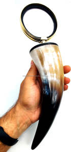 Fait à la main Inde écologique Buffalo Ram Goad Corne Poignée Loupe Élégant Haute Animal FWE Nautique Conception Artisanat Naturel - Product Image 2