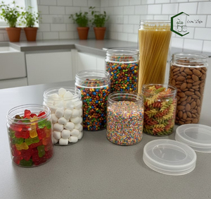 Botellas de PET para Alimentos de Alta Calidad con Impresión Serigráfica, Tinh Dieu Vietnam, 85 mm de Diámetro, Boca Ancha, Tapa de Rosca para Snacks, Dulces y Pasteles - Product Image 6