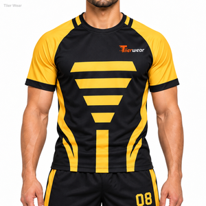 Conjunto de Uniforme de Rugby 2026, Personalizado para Hombres, Mujeres, Escuelas y Clubes, Uniformes de Rugby Sublimados, Equipamiento de Entrenamiento - Product Image 5
