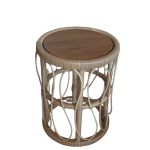 Sillas Modernas para Restaurante con Estructura de Madera y Diseño Elegante de Ratán para Uso en Exteriores y Salas de Estar, Muebles Comerciales - Product Image 3