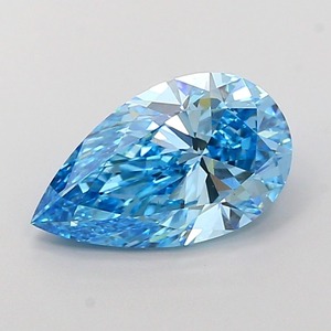 Diamante Cultivado en Laboratorio, Color Azul Intenso, Claridad VS1, Pulido Excelente, Gema Suelta de Lujo Premium - Product Image 1