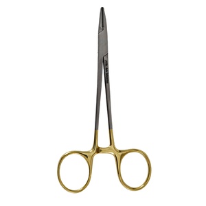 Alicates para perforación de dirección de aguja, fórceps para sala quirúrgica médica, dentados finos, soporte para aguja Halsey de carburo de tungsteno - Product Image 1