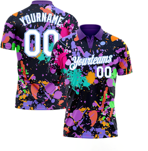 เสื้อเจอร์ซีย์ผู้ชายลายเพ้นท์สปัตเตอร์แบบกำหนดเอง แขนสั้น พิมพ์ลายดิจิทัล แห้งเร็ว น้ำหนักเบา โพลีเอสเตอร์ 100% สวมใส่สบาย เหมาะสำหรับเล่นกีฬา - Product Image 1